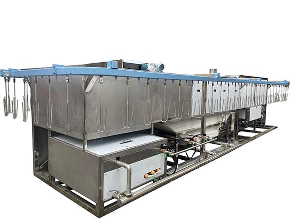 D一體式懸掛鏈超聲波清洗機(jī)